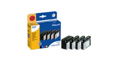 EAN 4018474109965 - Pelikan P27 cartucho de tóner 4 pieza(s) Negro, Cian, Magenta, Amarillo imagen 1