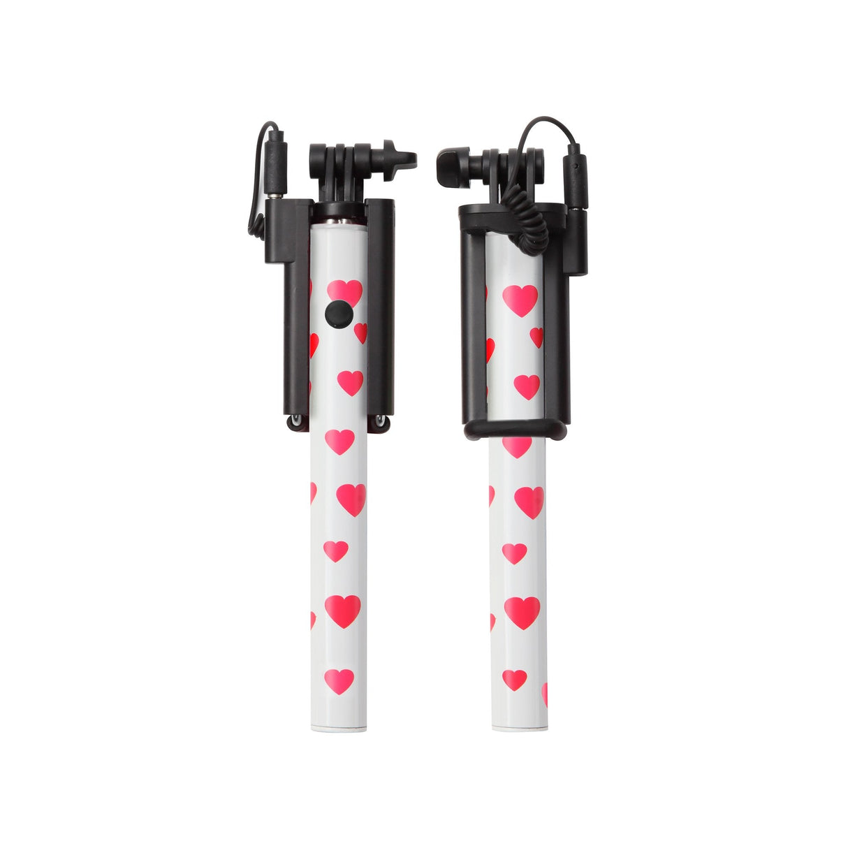 Palo Selfie Ultron Hot Shot Corazón Blanco Rosa