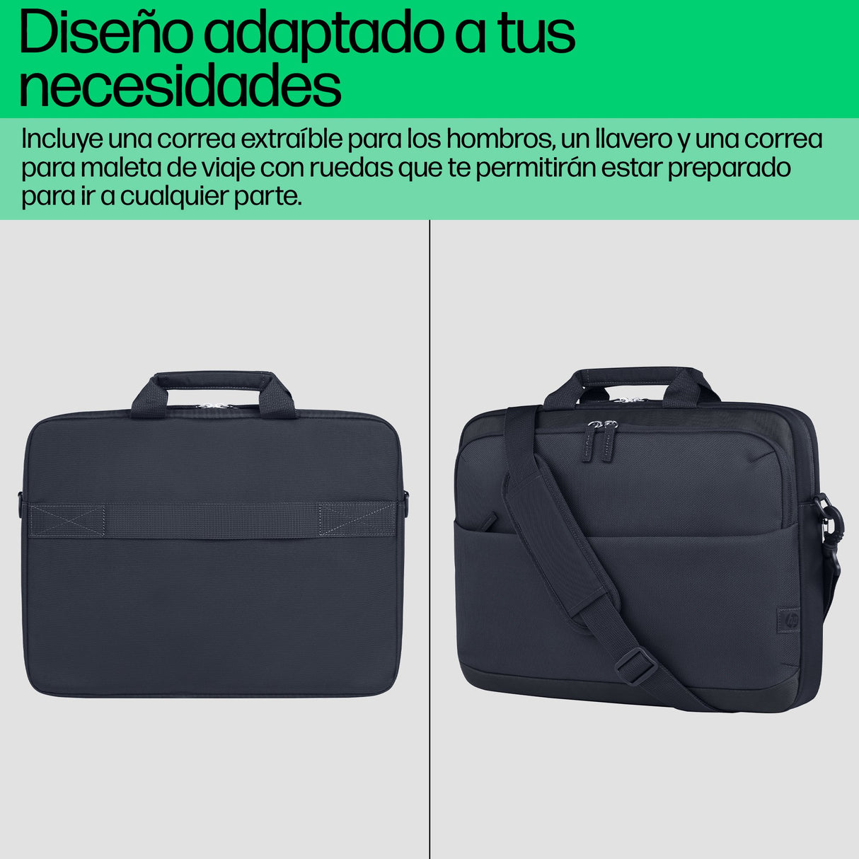 EAN 0198122601950 - HP Everyday 16 Odyssey Gray Laptop Bag 40,9 cm (16.1") Maletín Gris imagen 5