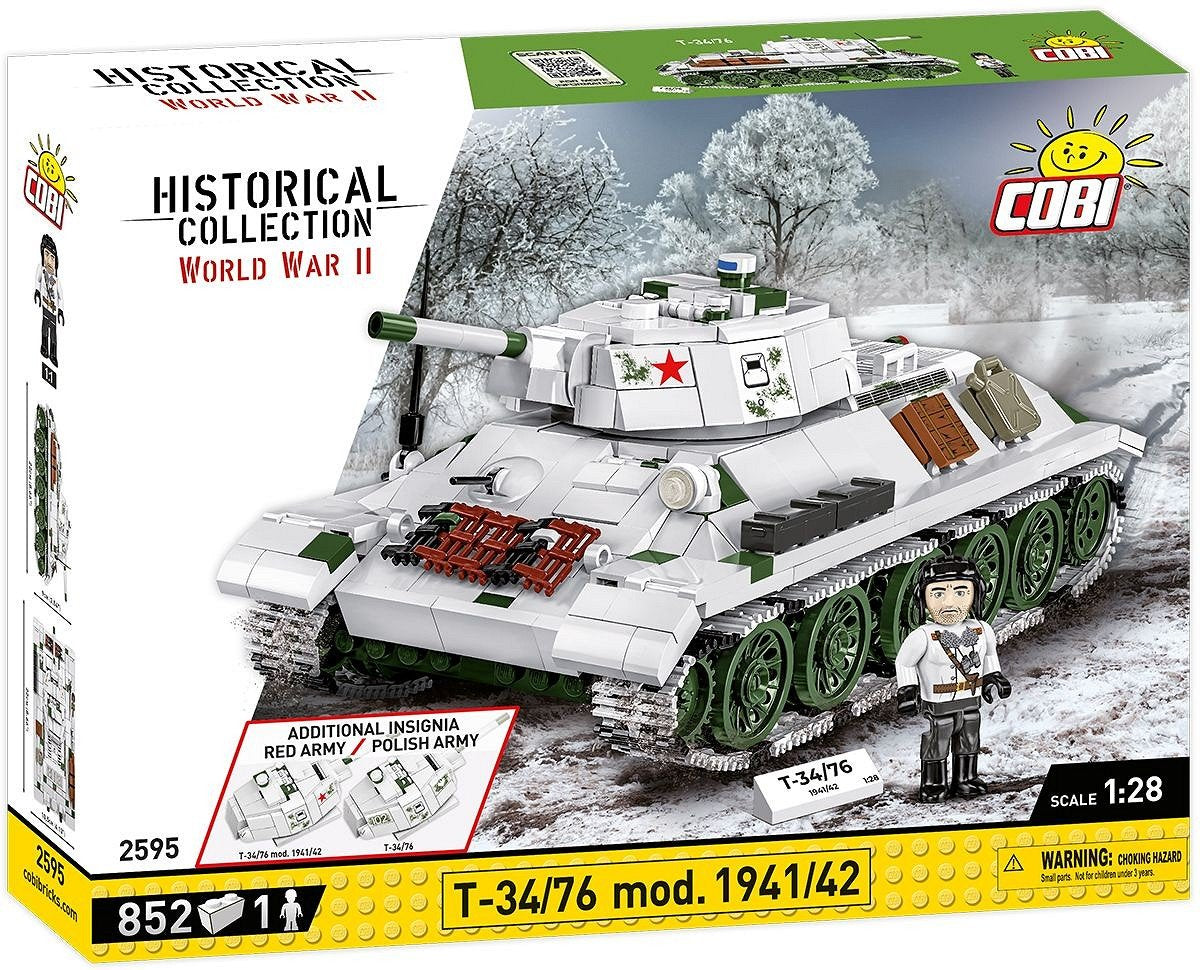 EAN 5902251025953 - COBI T-34/76 mod. 1941/42 imagen 13