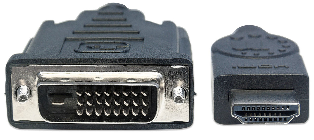 EAN 0766623372510 - Manhattan 372510 adaptador de cable de vídeo 3 m HDMI tipo A (Estándar) Negro imagen 3