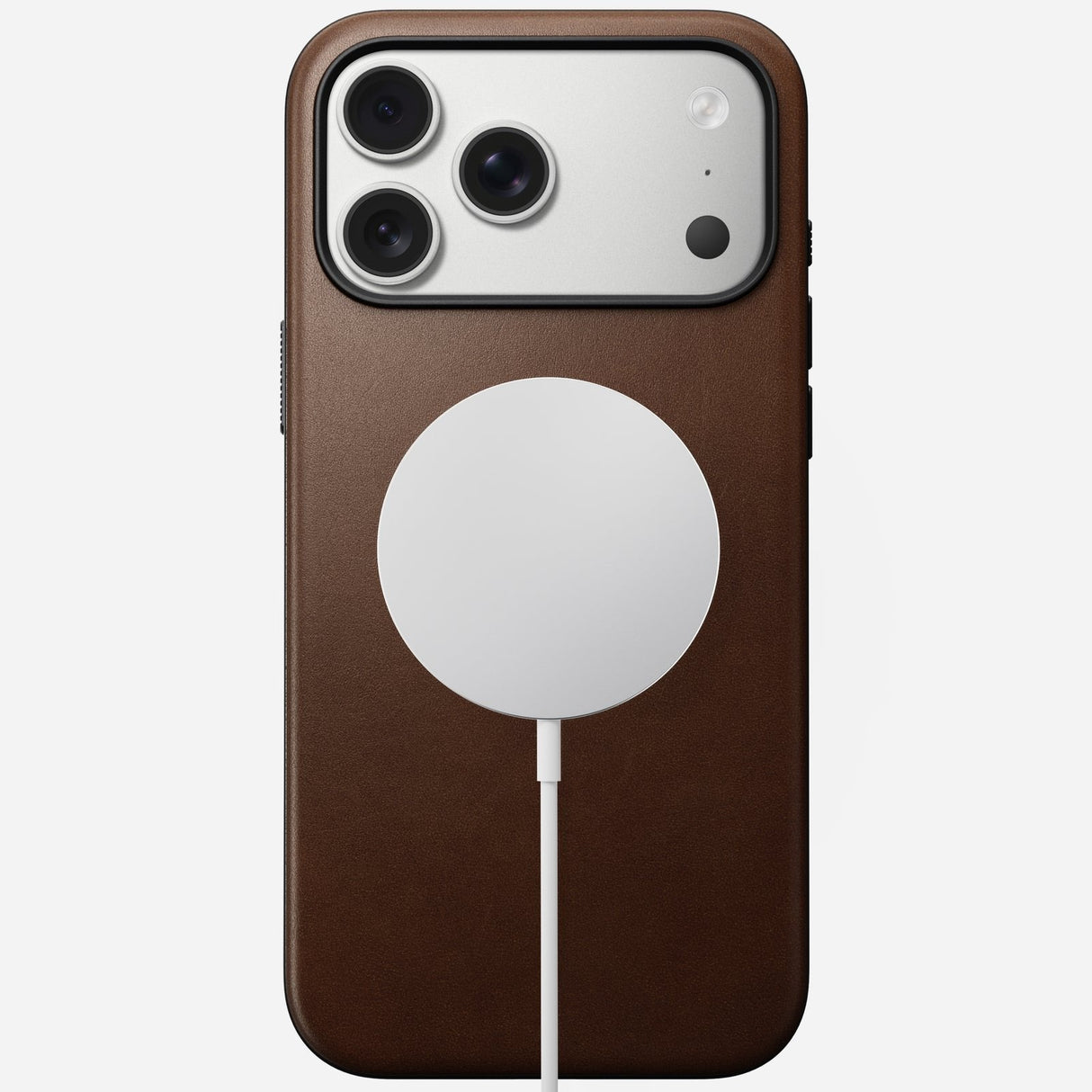 Nomad Modern Leather Case Iphone 17 Pro Max Rustic Brown Horween