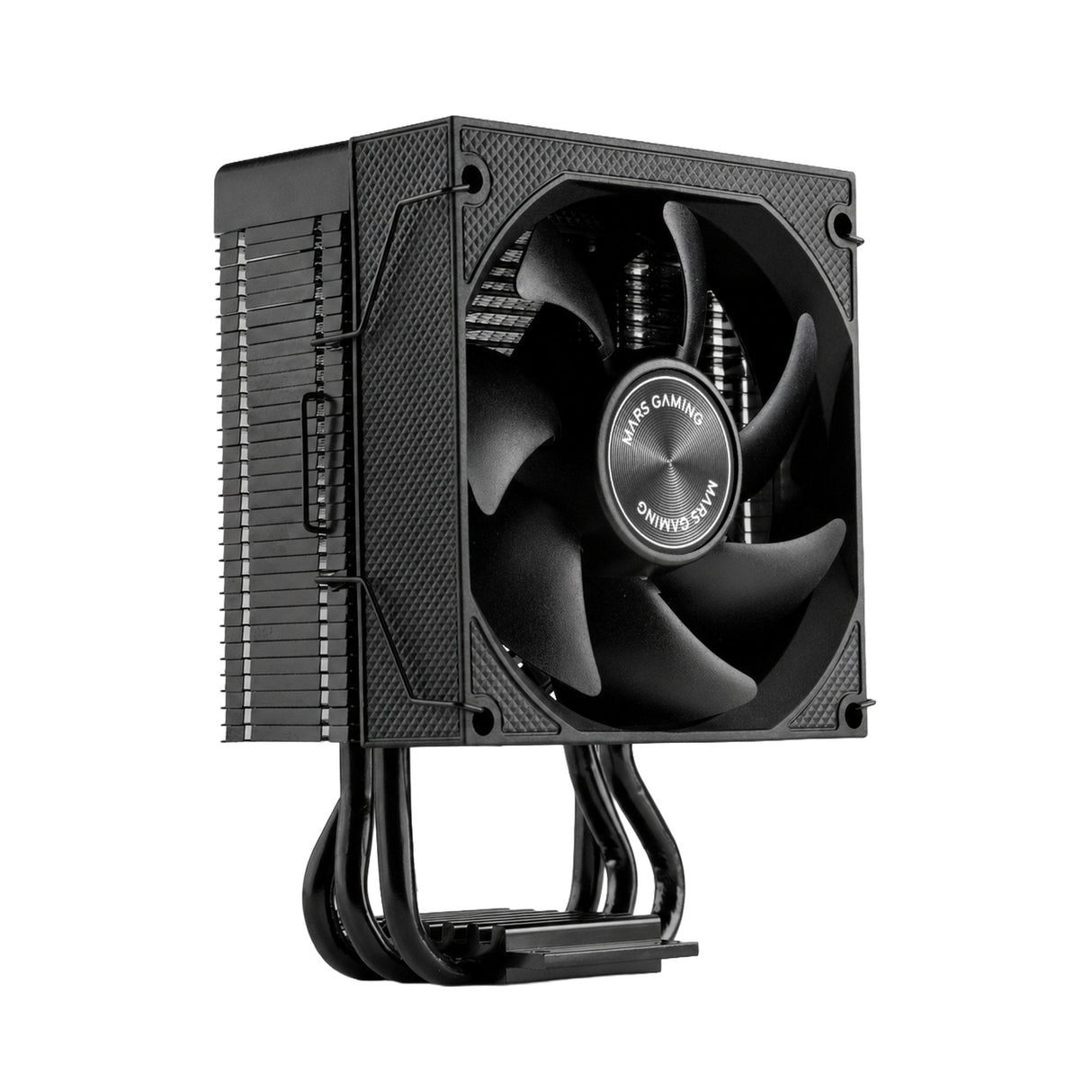 Ventilador Con Disipador De Cpu Mars Gaming Mcpu-Xpro Tdp 190w 3 Heatpipes Torre Pwm Fdb Negro