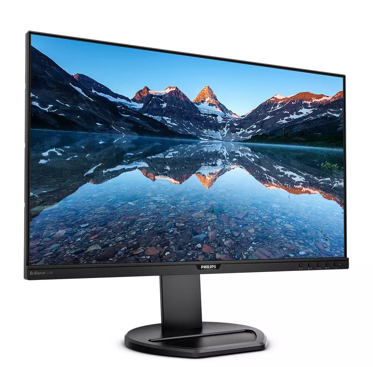 Monitor Philips B Line 252b9 Led 25" 1920 X 1200 Wuxga @ 60 Hz Ips 300 Cd/M 1000:1 5 Ms Hdmi, Dvi-D, Vga, Displayport Altavoces Negro Textura