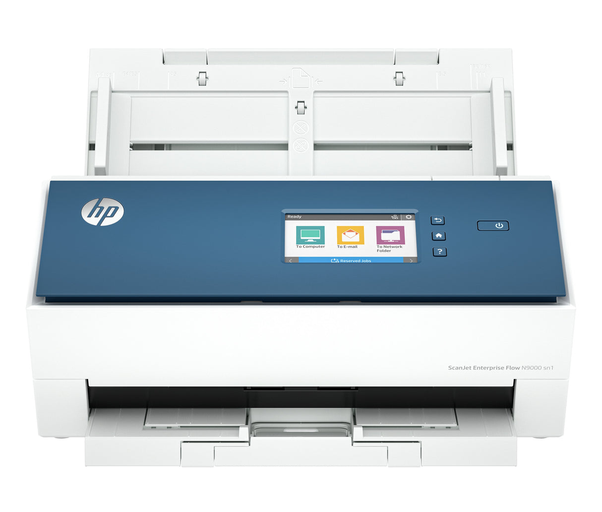 EAN 0198701400875 - HP ScanJet Enterprise Flow N9000 sn1 Escáner alimentado con hojas 600 x 600 DPI A3 Azul, Blanco imagen 1