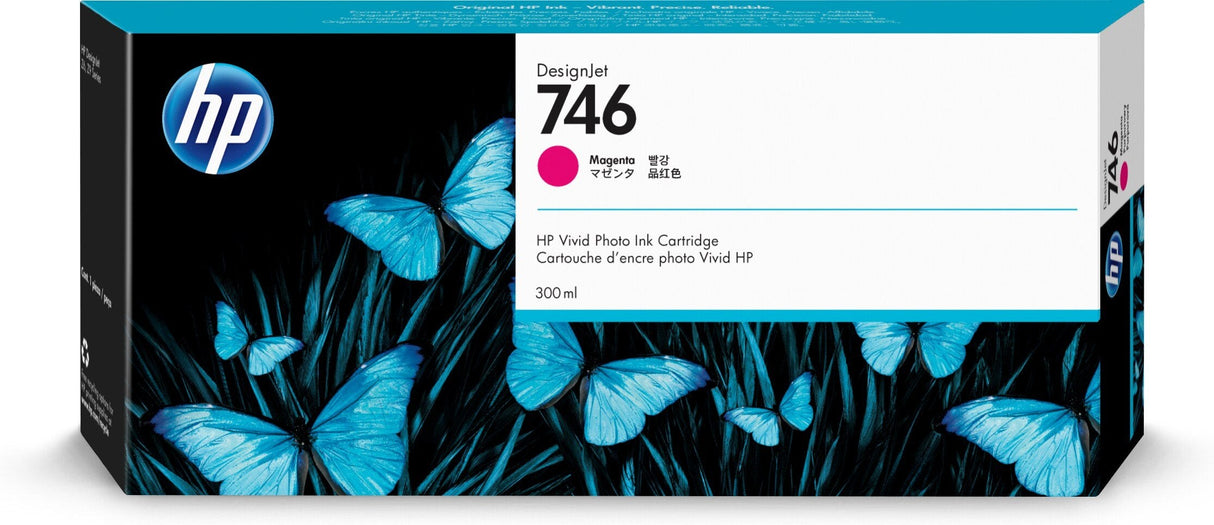 EAN 0191628213535 - HP 746 300-ml Magenta DesignJet Ink Cartridge cartucho de tinta 1 pieza(s) Original Rendimiento estándar imagen 1