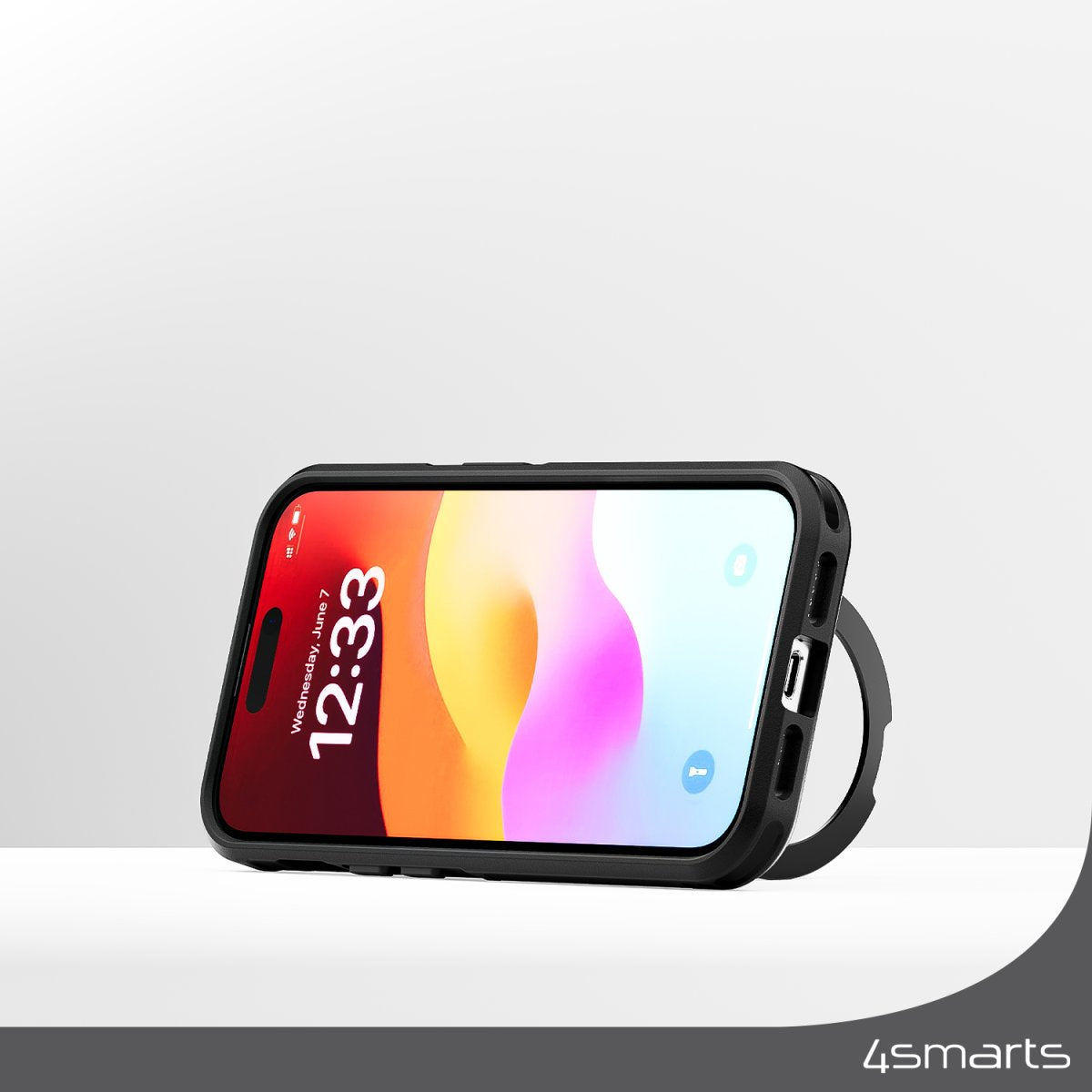 4smarts Defend Funda Magic Stand Para Apple Iphone 15 Plus Magsafe-Kompatibel