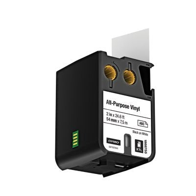 Dymo Cinta Xtl 2" (54 Mm) All-Purpose Negro/Blanco Vinilo