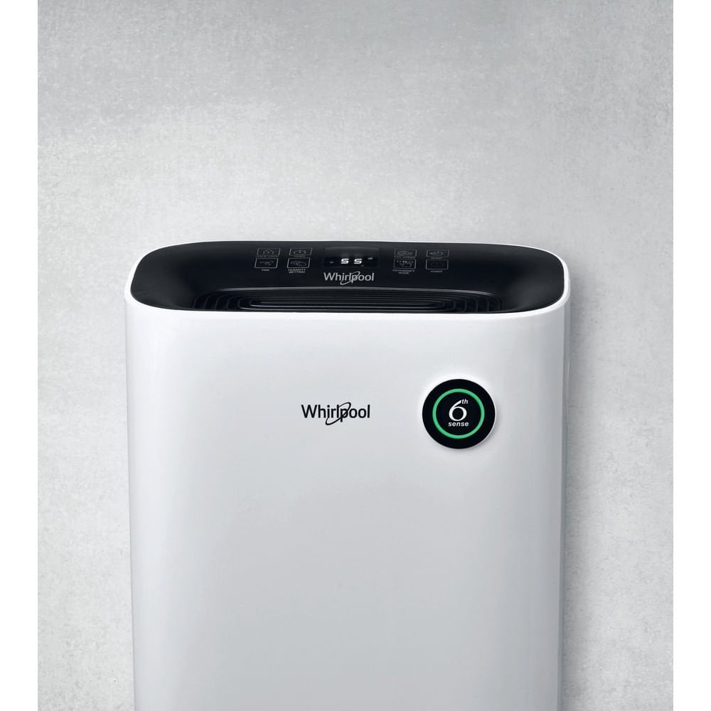 Deshumidificador Whirlpool De20w5252 20 L/24h Desp?Sito 6,5 L