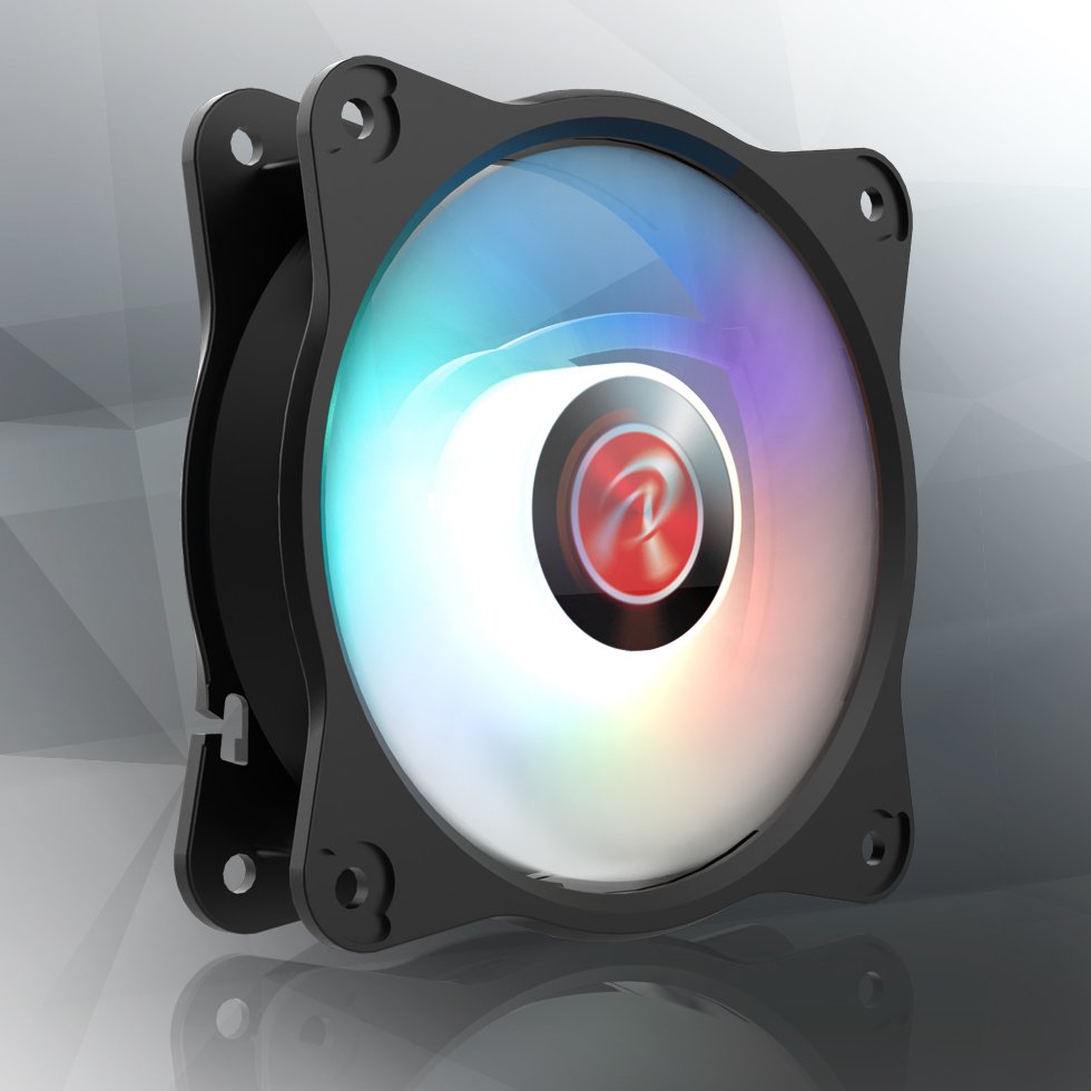 EAN 4715109923353 - RAIJINTEK EOS 9 RBW ADD Placa base, Procesador Ventilador 10 cm Negro, Blanco 1 pieza(s) imagen 9