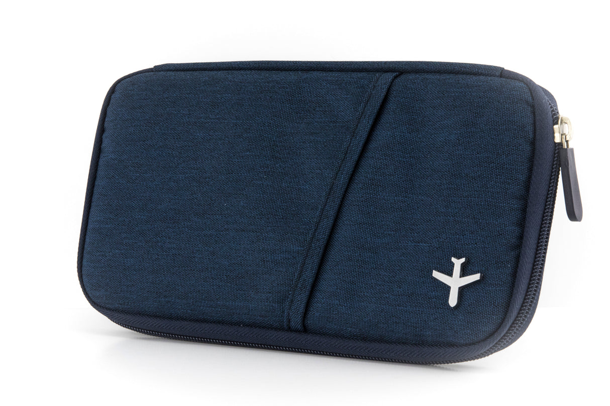 Troika Etui Safe Flight Dunkelazul