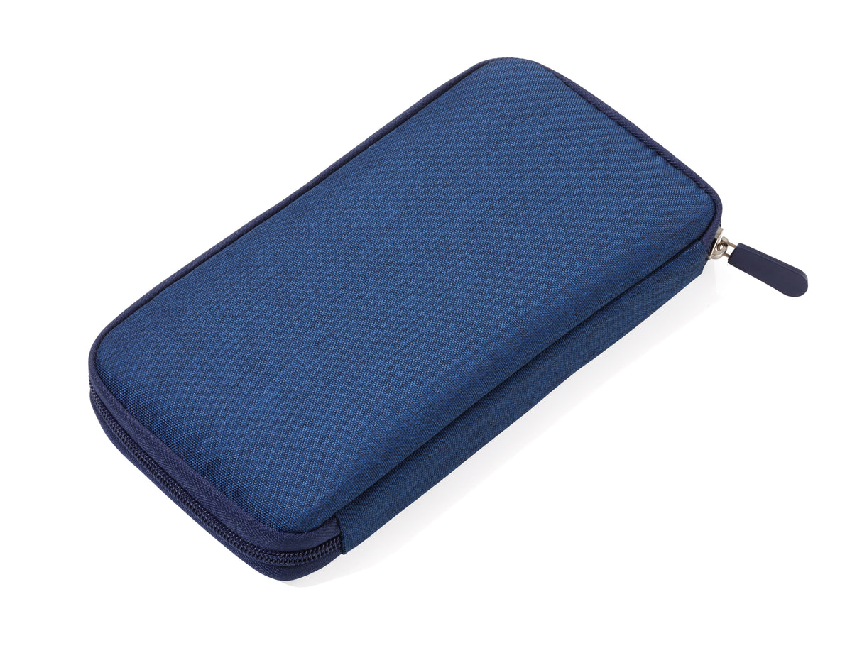 Troika Etui Safe Flight Dunkelazul