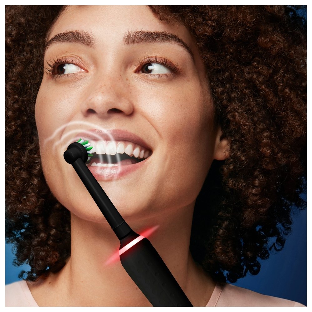 EAN 8006540760277 - Oral-B Pro 3 3900N Gift Edition Adulto Cepillo dental oscilante Negro, Rosa imagen 4