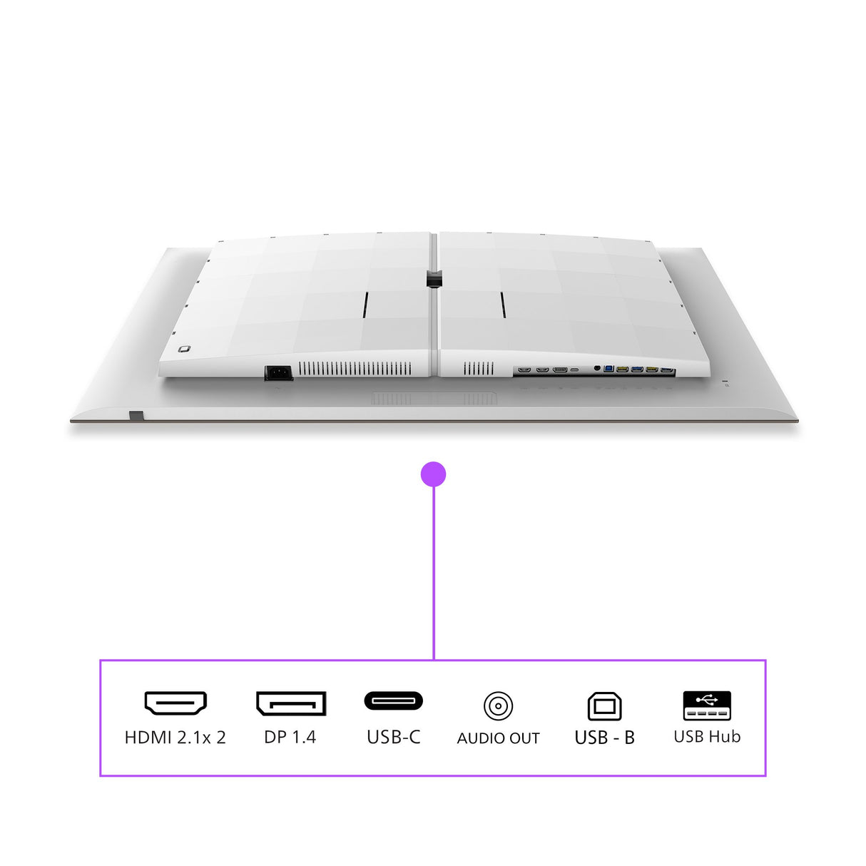 EAN 8712581798703 - Philips 42M2N8900/00 pantalla para PC 105,5 cm (41.5") 3840 x 2160 Pixeles 4K Ultra HD OLED Blanco imagen 5