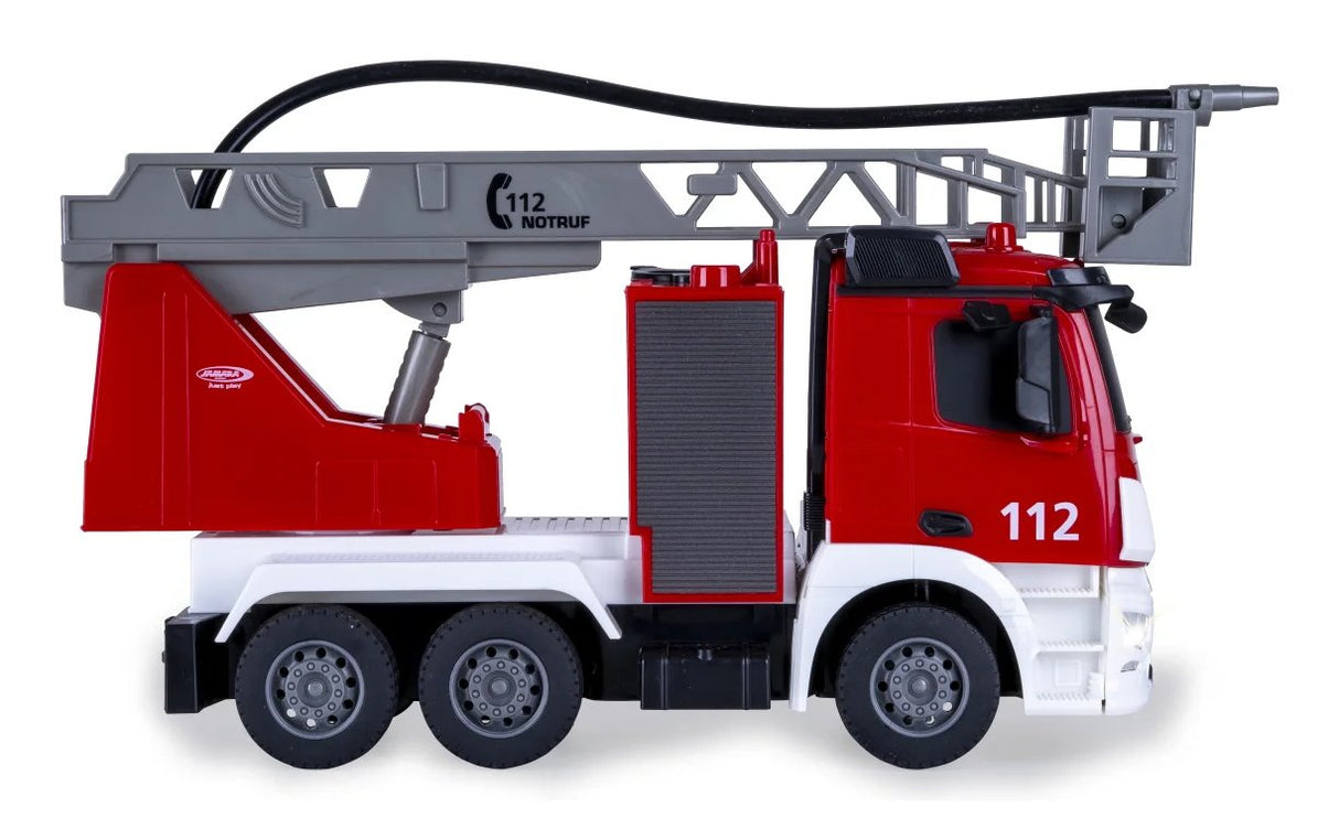 EAN 4042774474539 - Jamara Mercedes-Benz Antos modelo controlado por radio Camión de bomberos Motor eléctrico 1:26 imagen 20