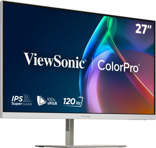 Monitor Pantone 27" 120hz 2k Qhd Validado 100 Srgb Y Calibrado De F Brica Con Usb-C De 90w. Negro