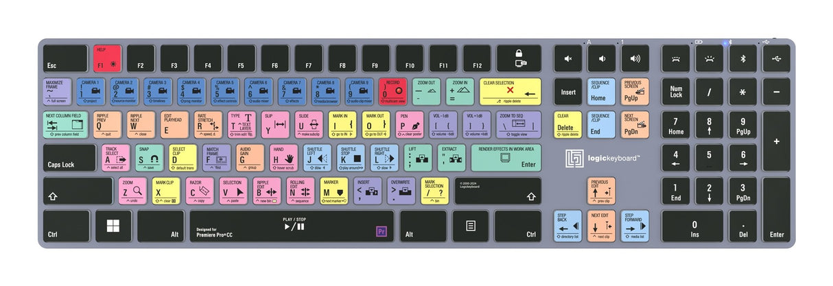 Logickeyboard Adobe Premiere Pro Cc Titan Uk (Pc)