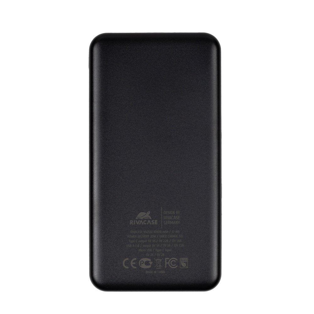 Rivacase Va2532 Batería Portátil Powerbank 10.000 Mah Qc/Pd
