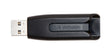 EAN 0012302533858 - Verbatim V3 unidad flash USB USB tipo A 3.2 Gen 1 (3.1 Gen 1) Negro, Gris imagen 1