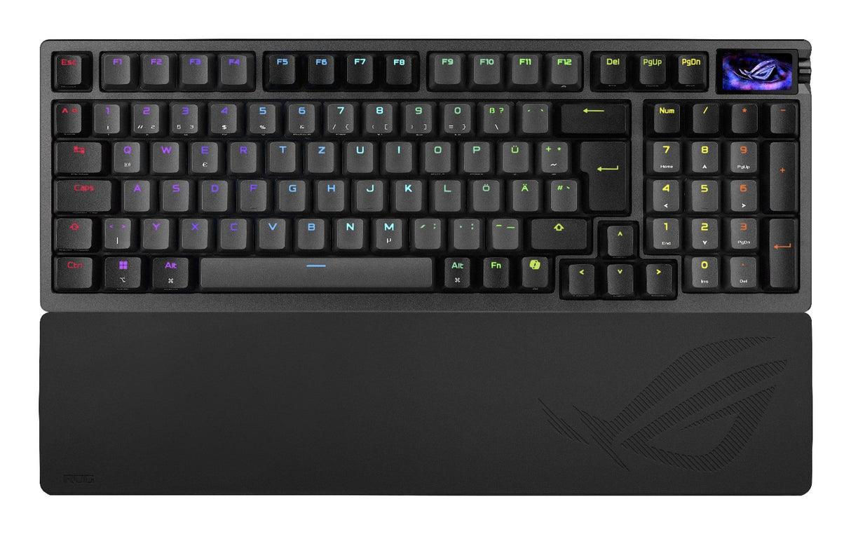 EAN 4711636009126 - ASUS ROG Azoth 96 HE teclado Juego USB + RF Wireless + Bluetooth QWERTZ Negro imagen 1