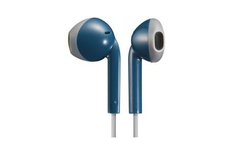 Auriculares Jvc Ha-F19m-Ah Con Micrófono Jack 3.5 Azules
