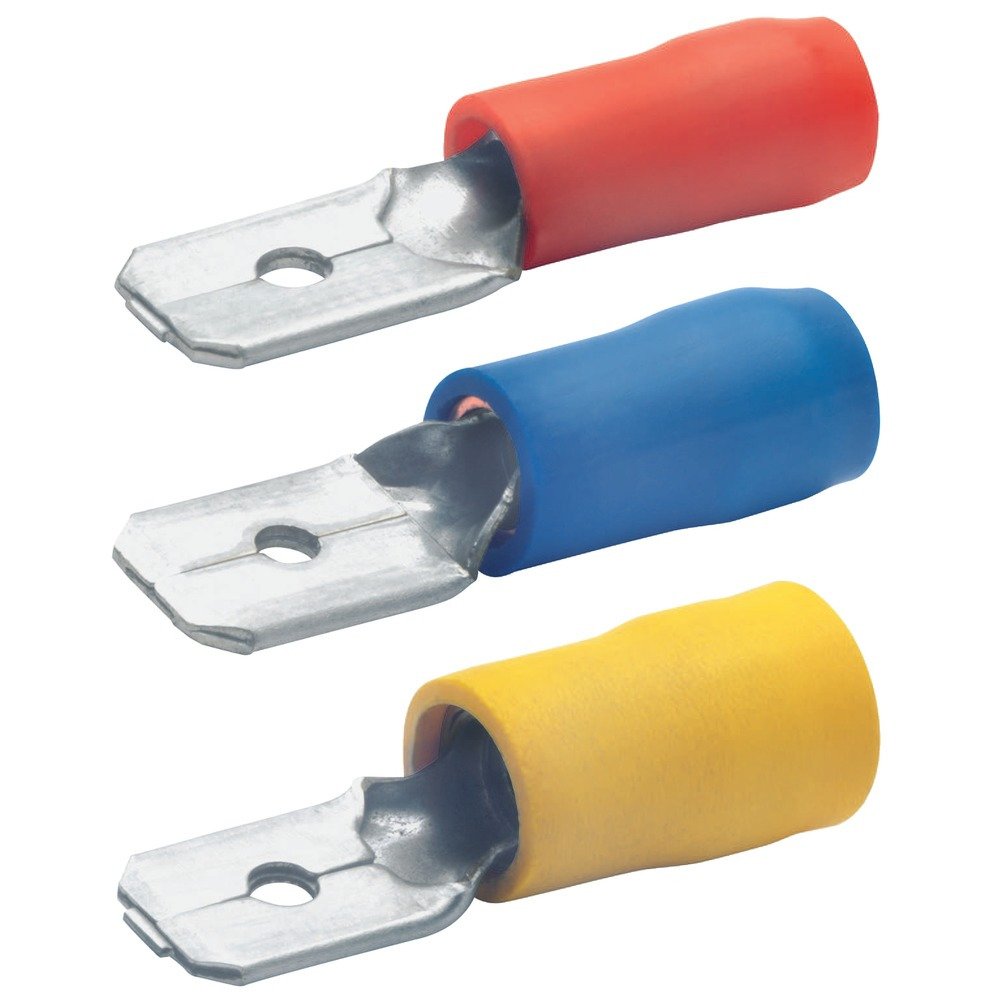 Klau Flachstecker 1,5-2,5qmm 8303b Pa Pvc Cuzn Verzinnt Steckb=4,8mm