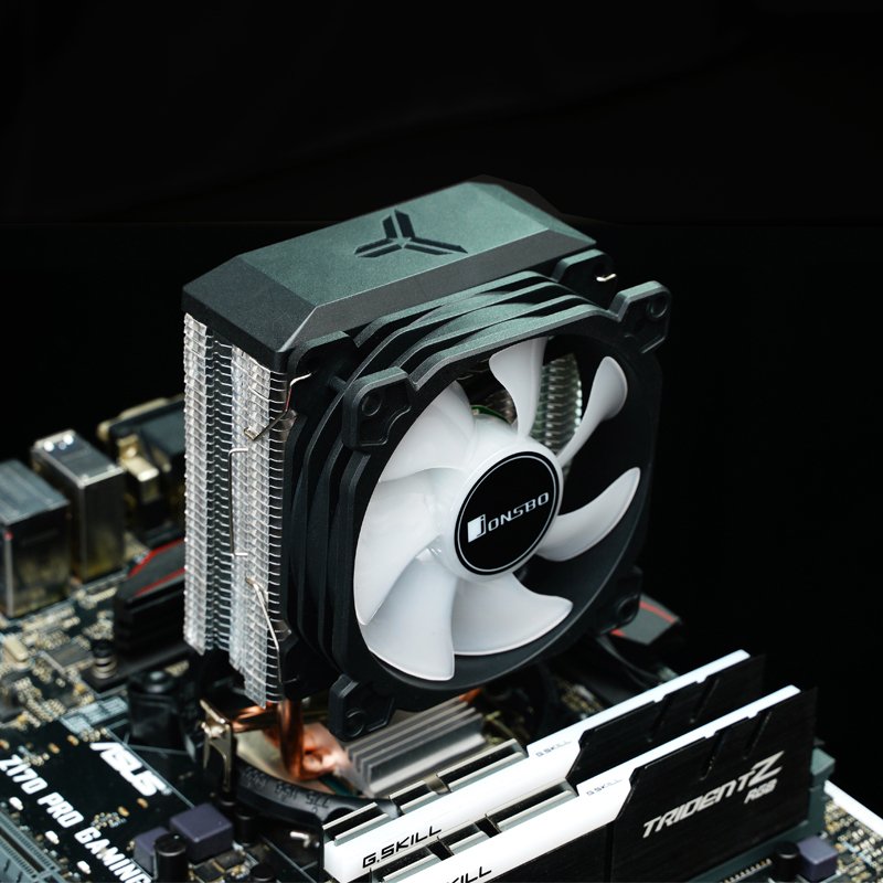 K Jonsbo Cr-1200e Cpu Disipador, Rgb - 92mm
