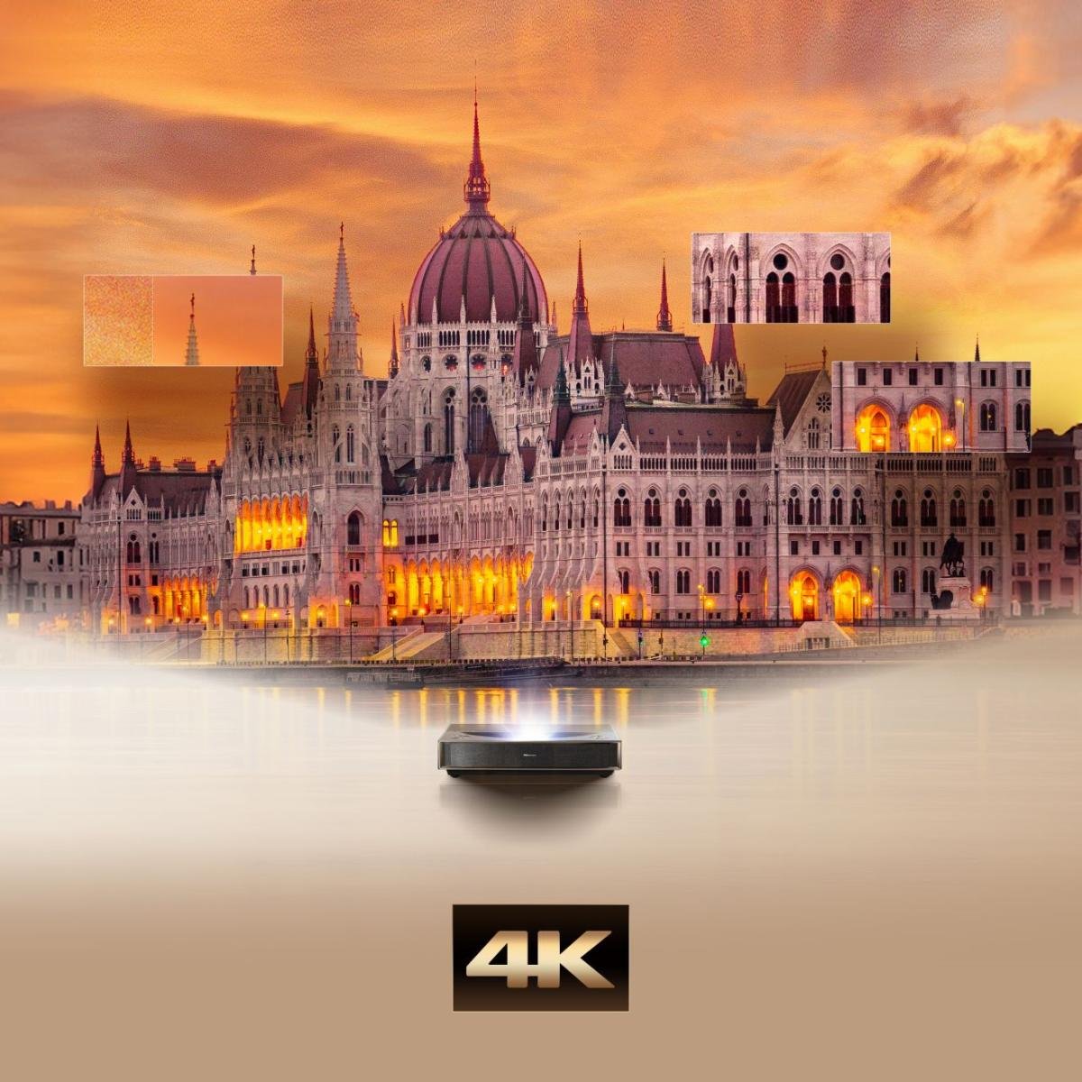 EAN 6942351423012 - Hisense PT1 Proyector de alcance ultracorto UHD 4K (3840x2160) 3D Negro imagen 9