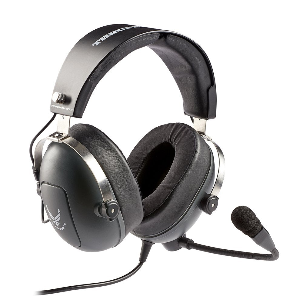 EAN 3362934002695 - Thrustmaster T.Flight U.S. Air Force Auriculares Alámbrico Diadema Aviación/Control de tráfico aéreo Negr imagen 2