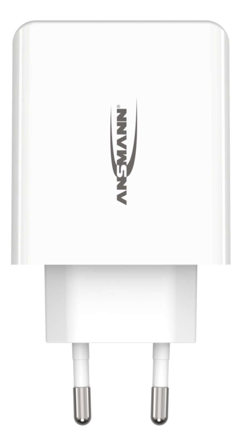 Ansmann Cargador Pared Usb 5v Dc 3000ma 30w 4xusb Blanco