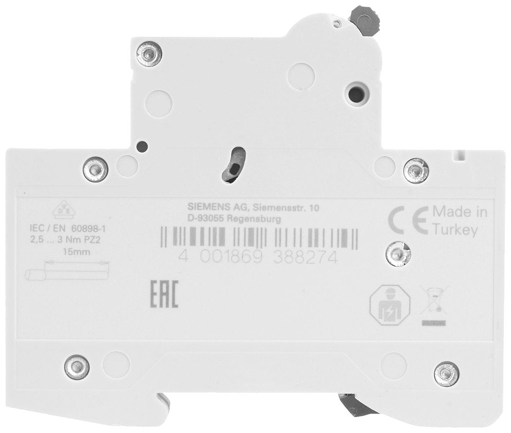 Siemens Automat B 6a 5sl61066 230 400v 6ka 1p B