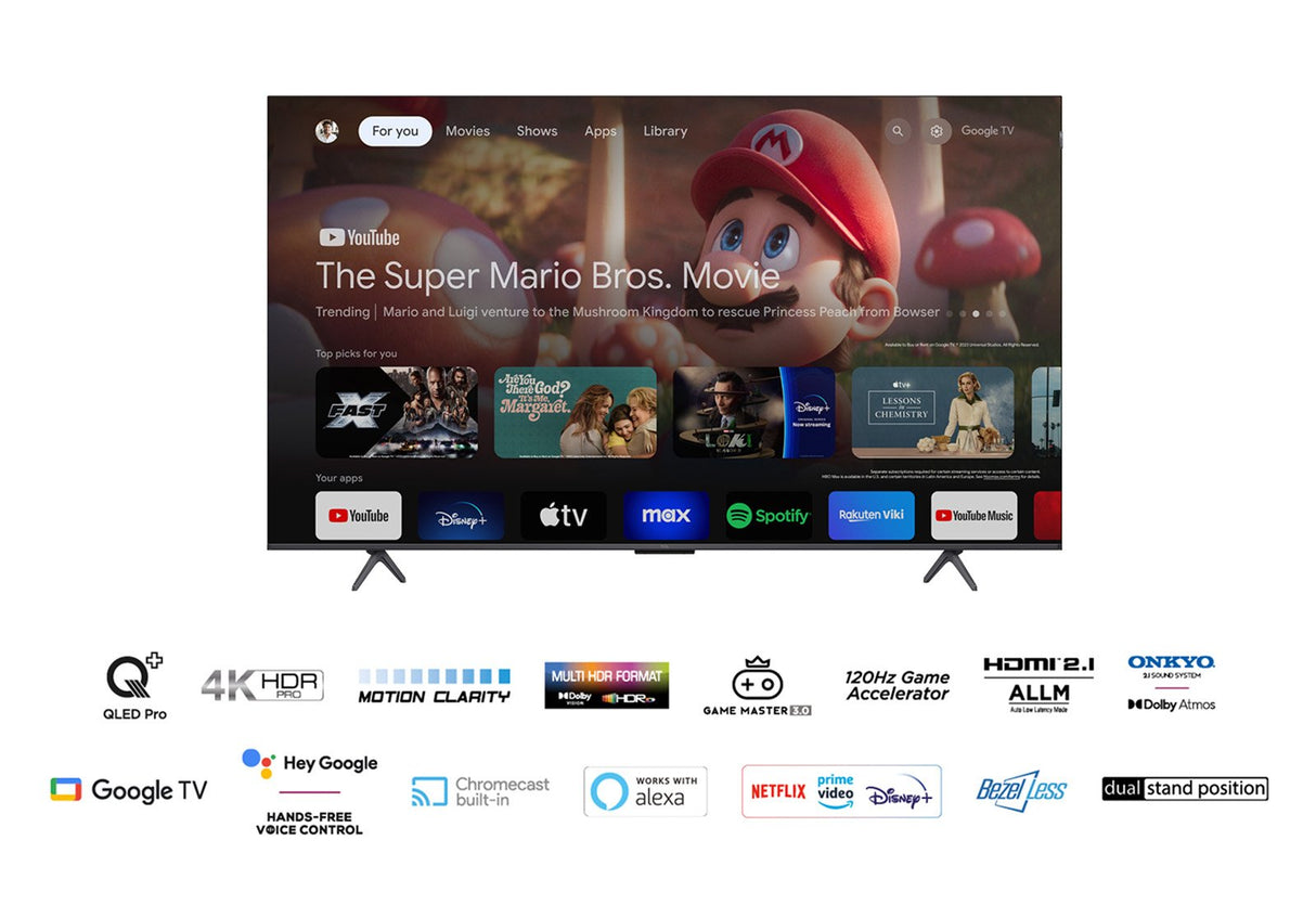 EAN 5901292523183 - TCL C65 65C655 Televisor 165,1 cm (65") 4K Ultra HD Smart TV Wifi Titanio 450 cd / m² imagen 4
