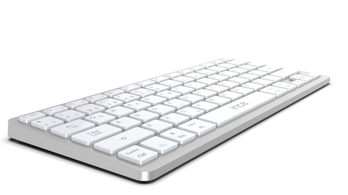 Inca Teclado Ibk-565bt, Bluetooth, 5.0 Smart, Plata