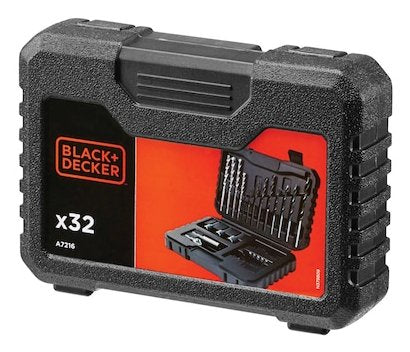 Juego De Taladro Y Destornillador Black Decker A7216-Xj De 32 Piezas