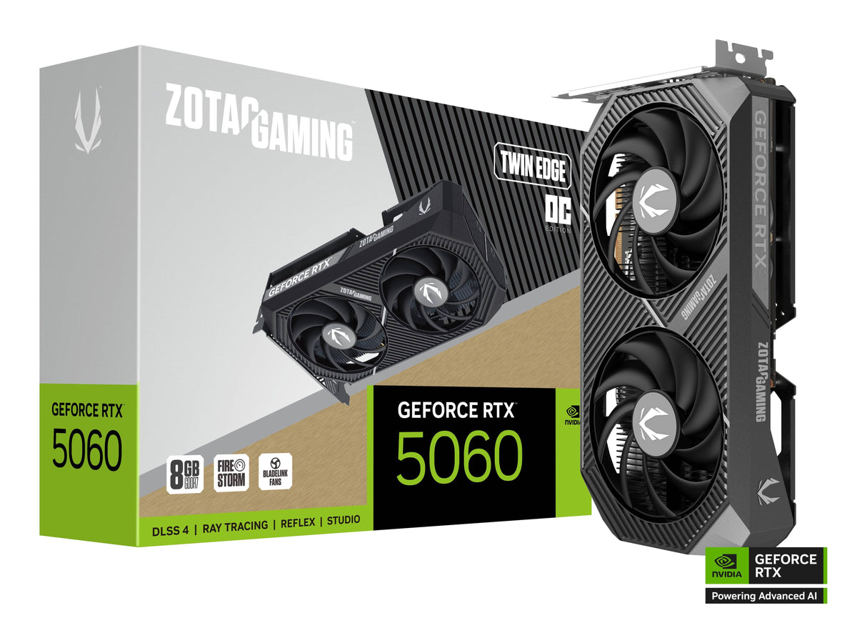 EAN 8886307700834 - Zotac GAMING GeForce RTX 5060 Twin Edge OC NVIDIA 8 GB GDDR7 imagen 8