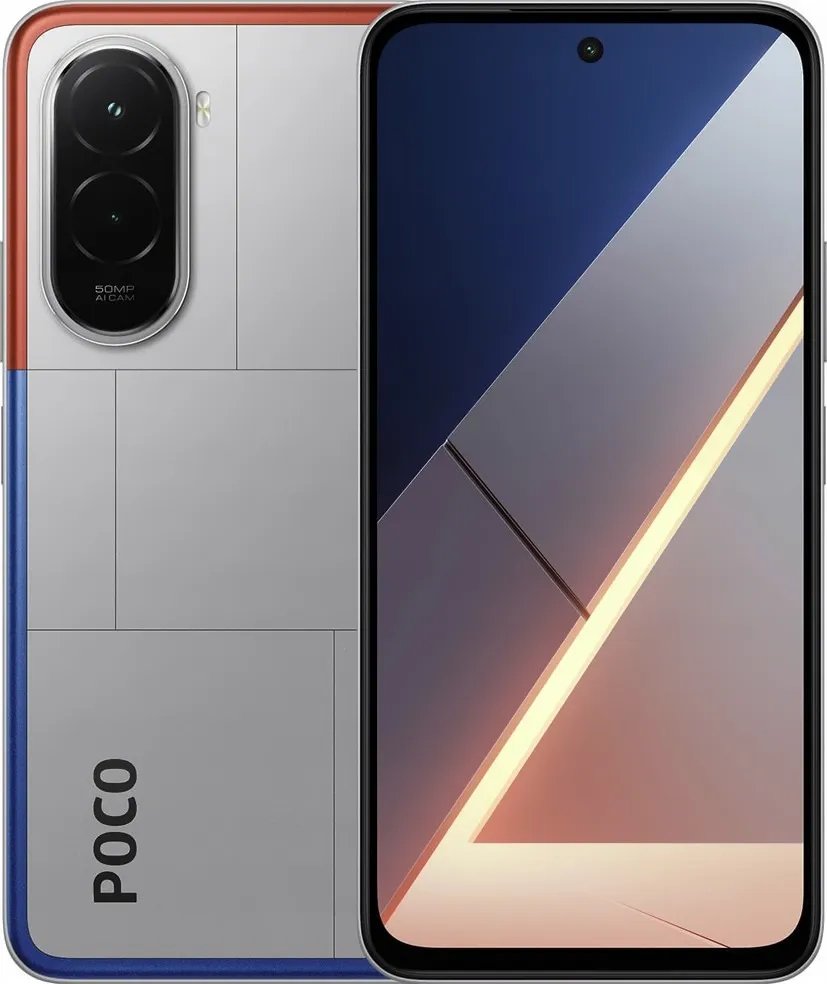 EAN 6932554452100 - POCO M7 17,5 cm (6.9") Ranura híbrida Dual SIM 4G USB Tipo C 6 GB 128 GB 7000 mAh Plata imagen 1