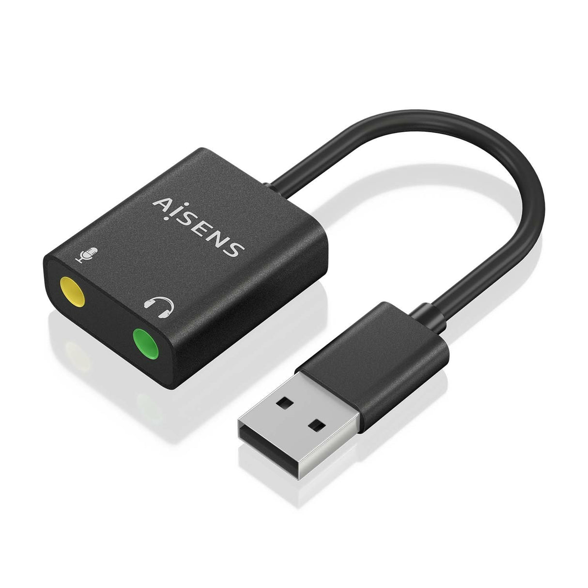 EAN 8436574709803 - AISENS A106-0769 cambiador de género para cable 2x 3.5 mm imagen 1