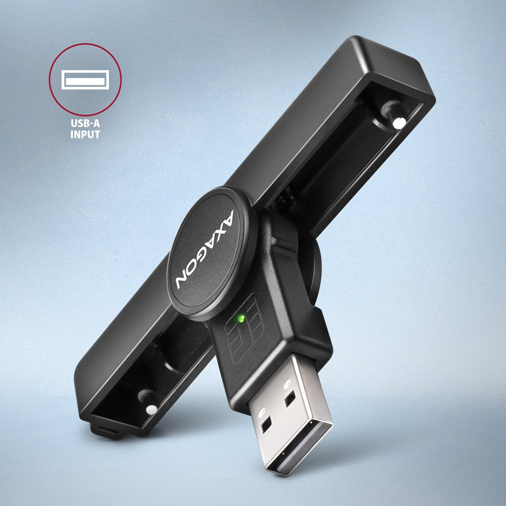 EAN 8595247907844 - Axagon CRE-SMPA lector de tarjeta inteligente Interior USB USB 2.0 Negro imagen 3