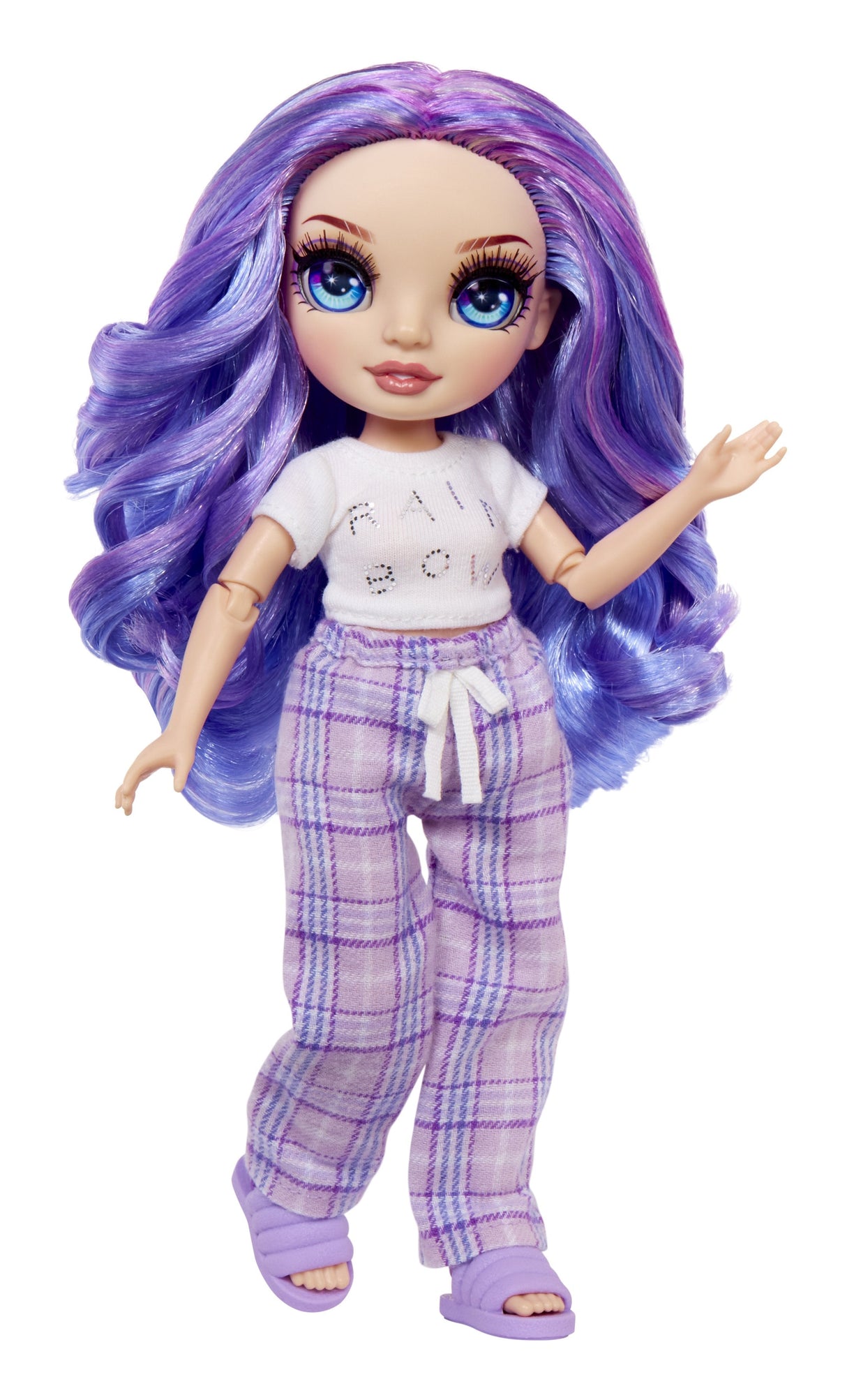 Muñeca Mga Entertainment Rainbow High Junior High Pj Party - Violeta (Purple), 503705-Euc