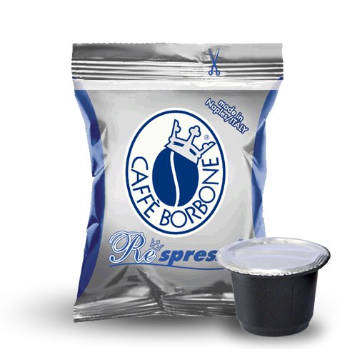 Caffè Borbone Respresso, Miscela Blu 50 Kapseln Einzeln Para Nespresso A 5 G
