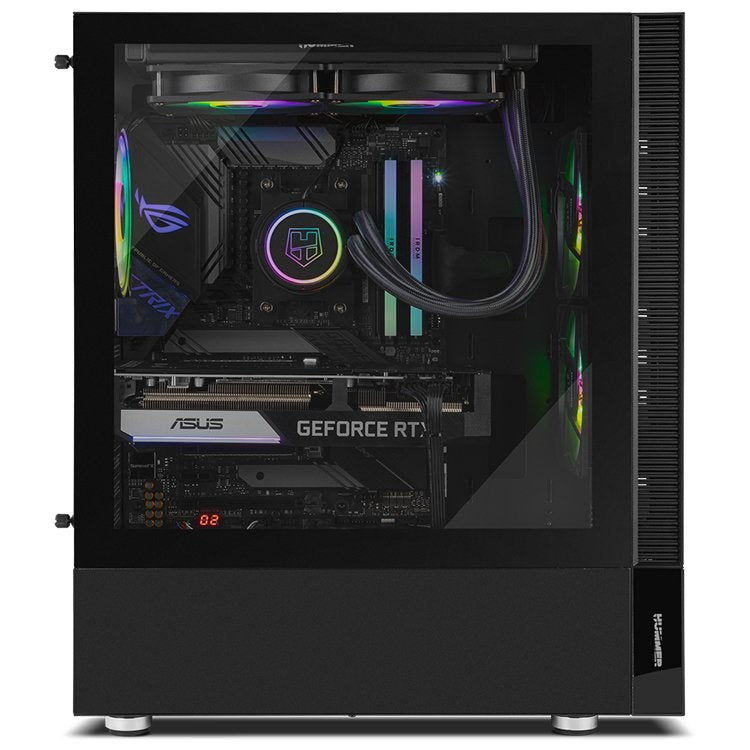 Caja Pc Nox Semitorre Hummer Nemesis Argb Negro
