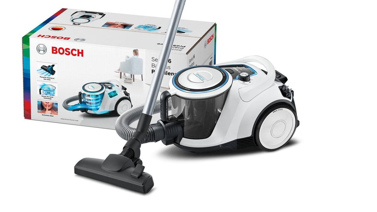 EAN 4242005241613 - Bosch Serie 6 BGC41LSIL aspiradora 2,4 L Aspiradora cilíndrica Secar 600 W Sin bolsa imagen 3
