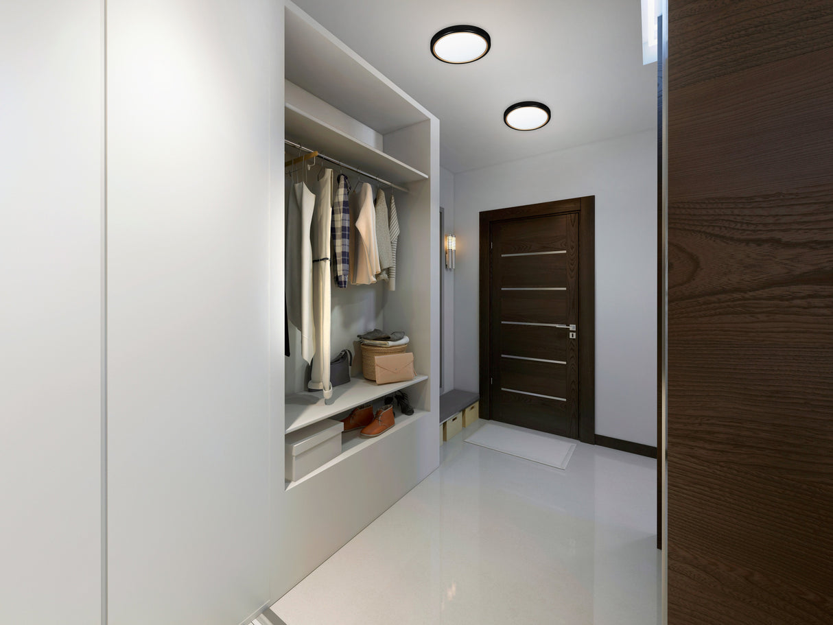 Activejet Led Plafond Verdi Black/Gold 23w