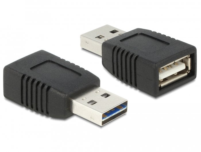Delock Easy-Usb M/H Negro