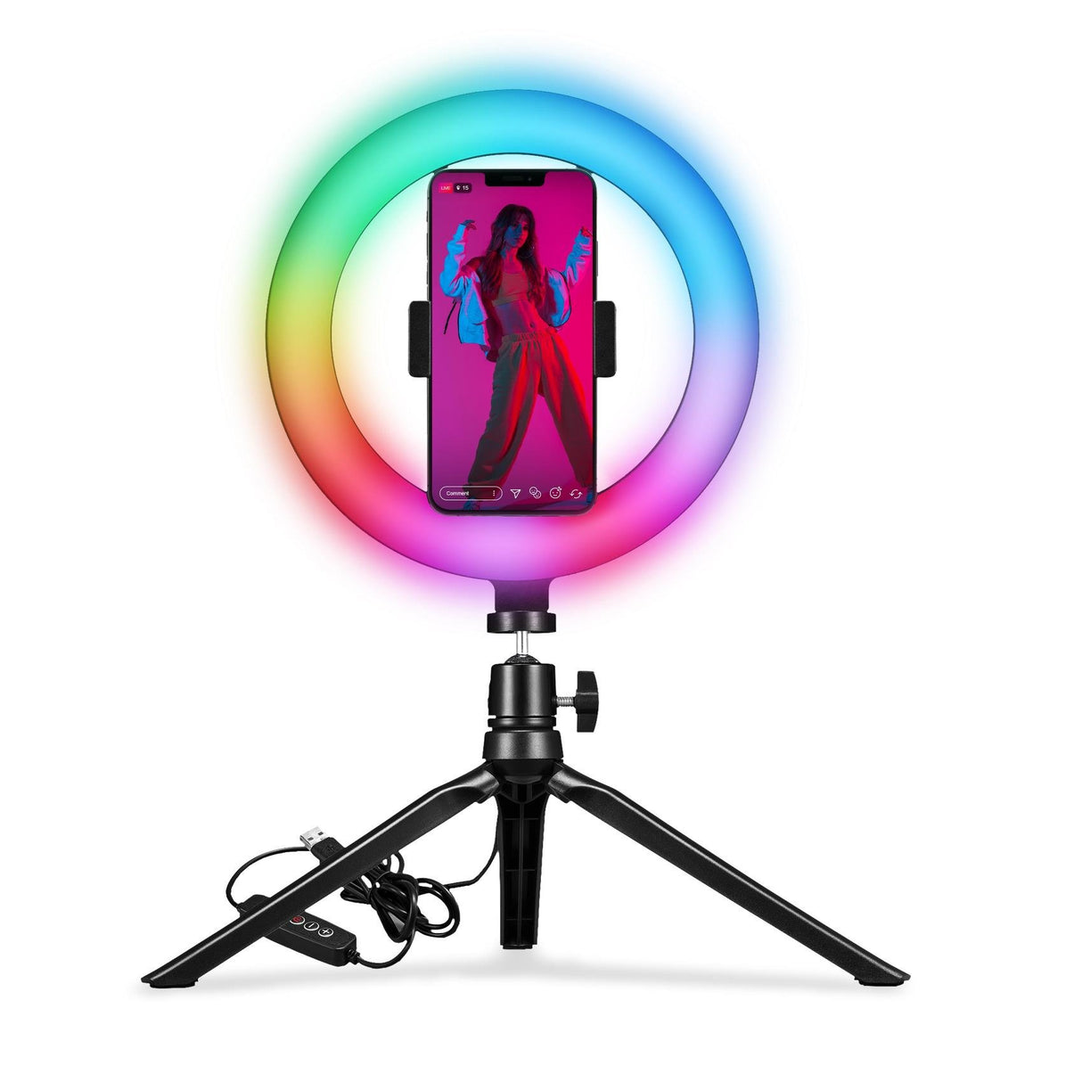 EAN 8021735193494 - Celly CLICKRINGRGBBK lámpara para paneles LED Alrededor imagen 1