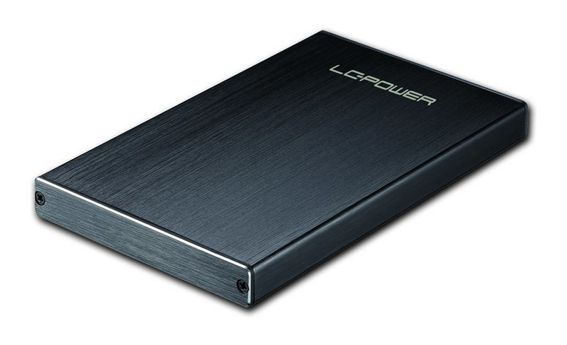 Lc-Power Lc-25u3-Becrux-C1, Carcasa Para Disco Duro Externo De 2,5" Usb 3.2 Gen.2x1 Tipo C, Negro