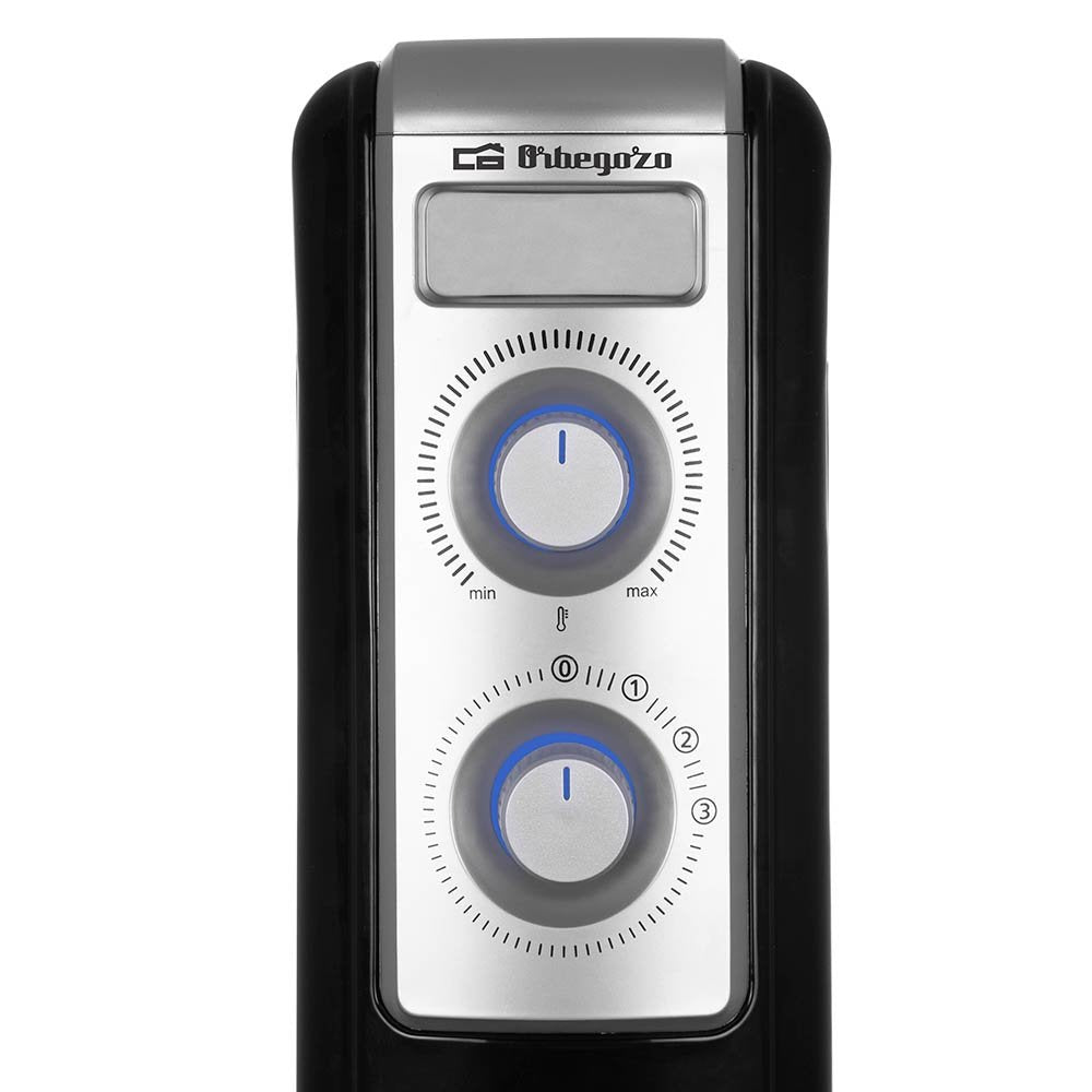 Orbegozo Rn-1000 Radiador De Aceite Elegance - Potente Y Silencioso - Potencia Maxima 1000w - Diseño Moderno -