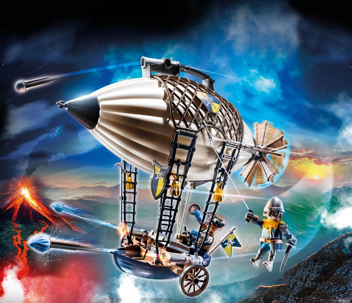 Playmobil 70642 Nolvemore Zeppelin Novelmore De Dario