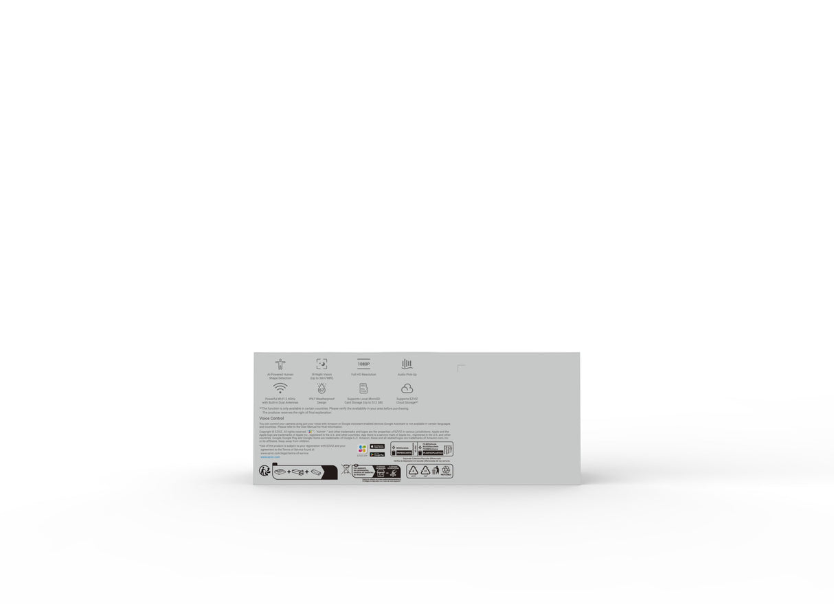 EAN 6941545614731 - EZVIZ H3c Bala (forma) Cámara de seguridad IP Exterior 1920 x 1080 Pixeles Pared imagen 13