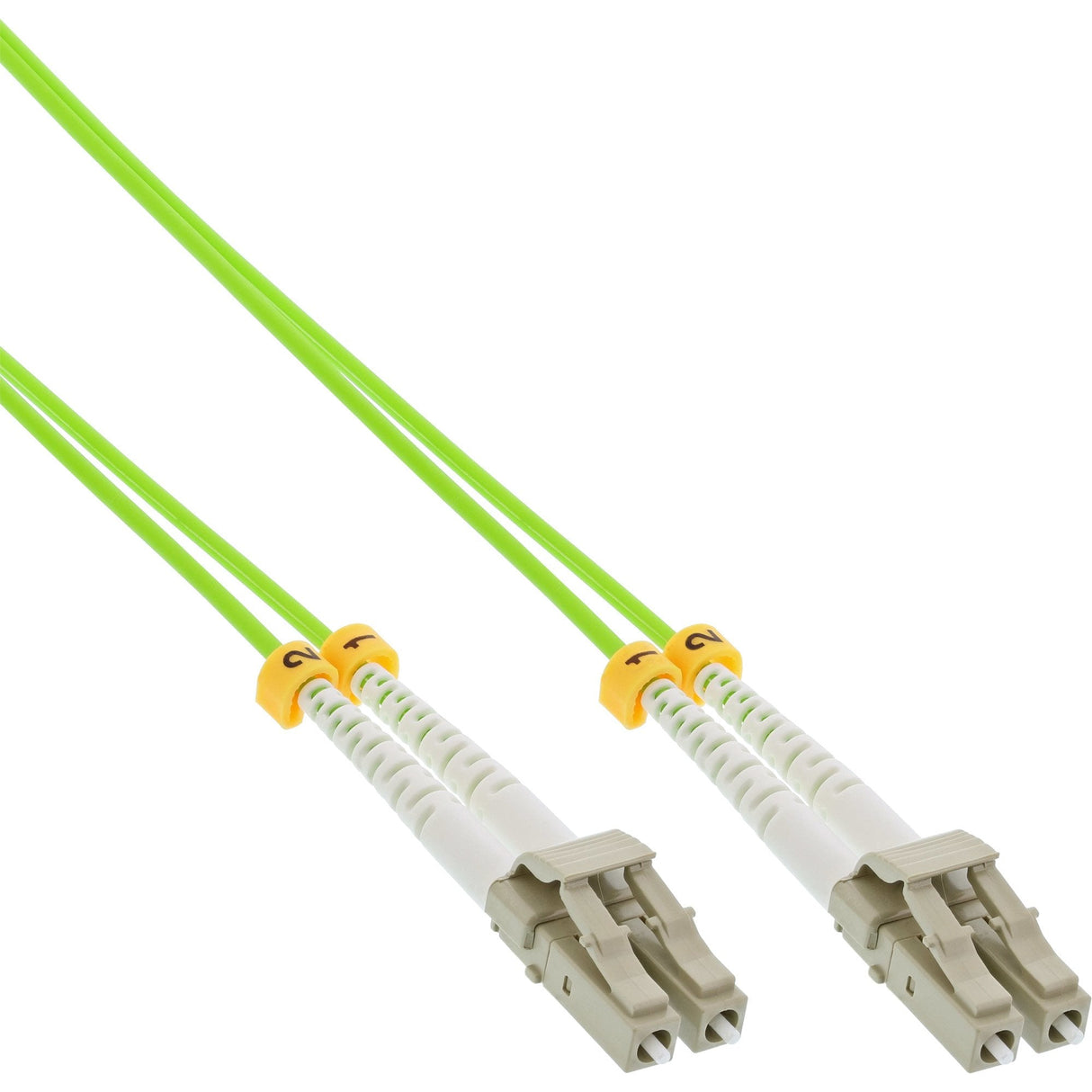 Cable Duplex De Fibra Óptica Inline Lc/Lc 50/125?M Om5 25m